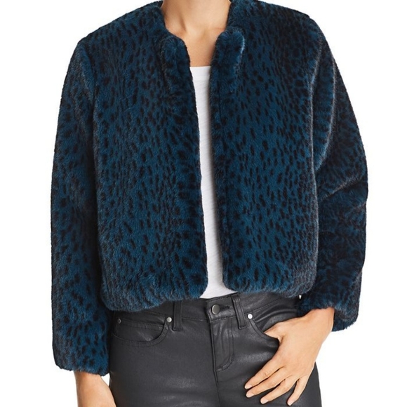 Michelle Mason Jackets & Blazers - Michelle Mason Faux Fur Jacket